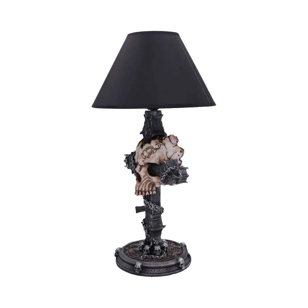 CRANIUM CRUCIS TABLE LAMP NEMESIS NOW
