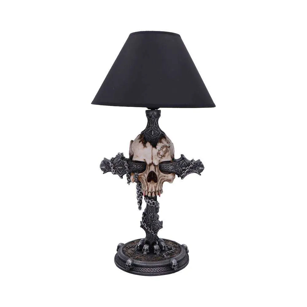 CRANIUM CRUCIS TABLE LAMP NEMESIS NOW