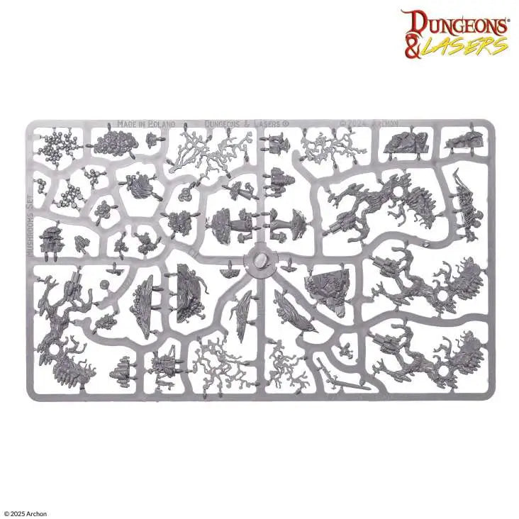 DUNGEONS & LASER CAVE FUNGI SCATTER TERRAIN ARCHON GAMES