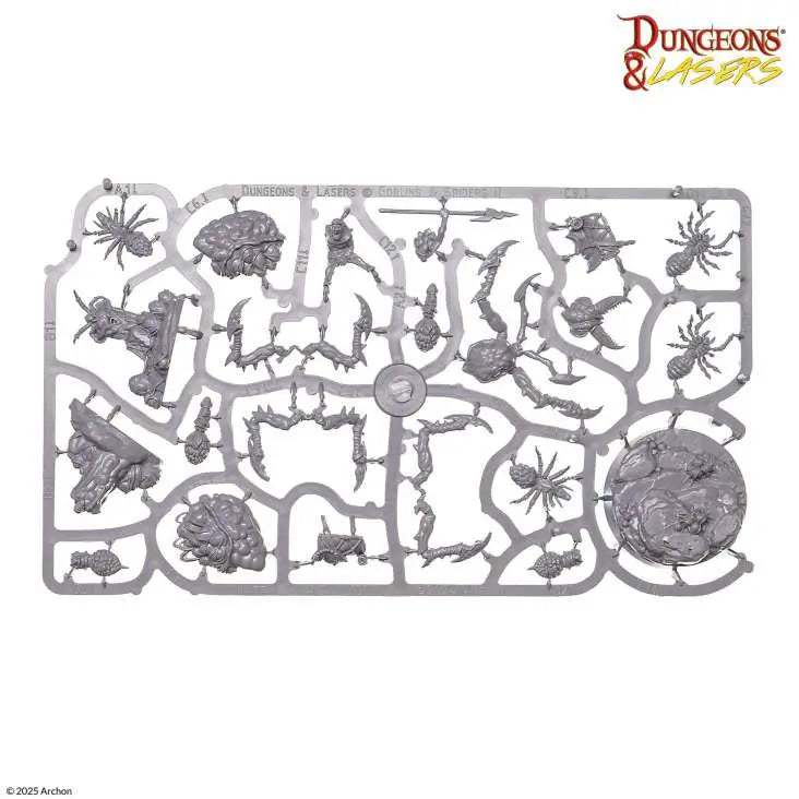 DUNGEONS & LASER CAVE SPIDERS ARCHON GAMES