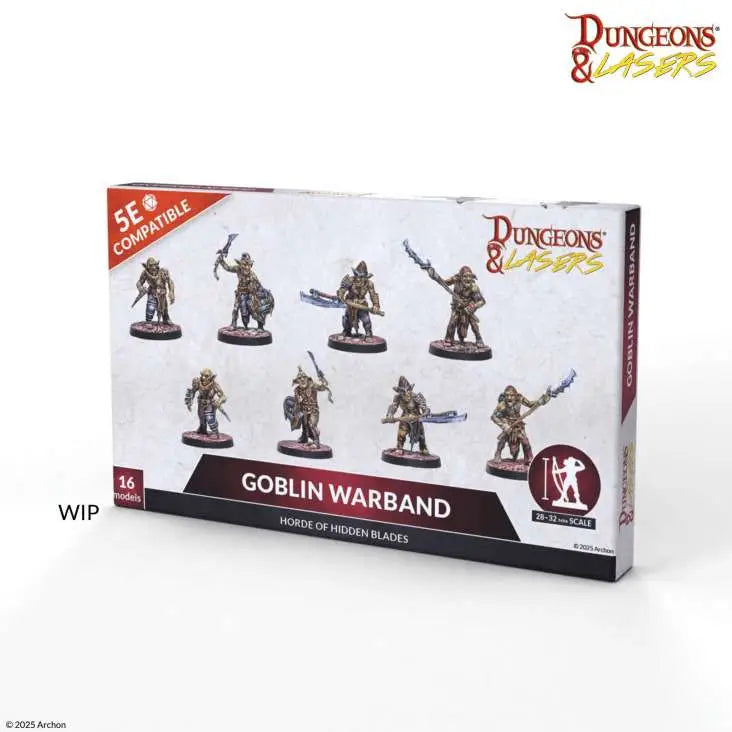 DUNGEONS & LASER GOBLIN WARBAND ARCHON GAMES
