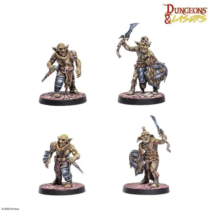 DUNGEONS & LASER GOBLIN WARBAND ARCHON GAMES