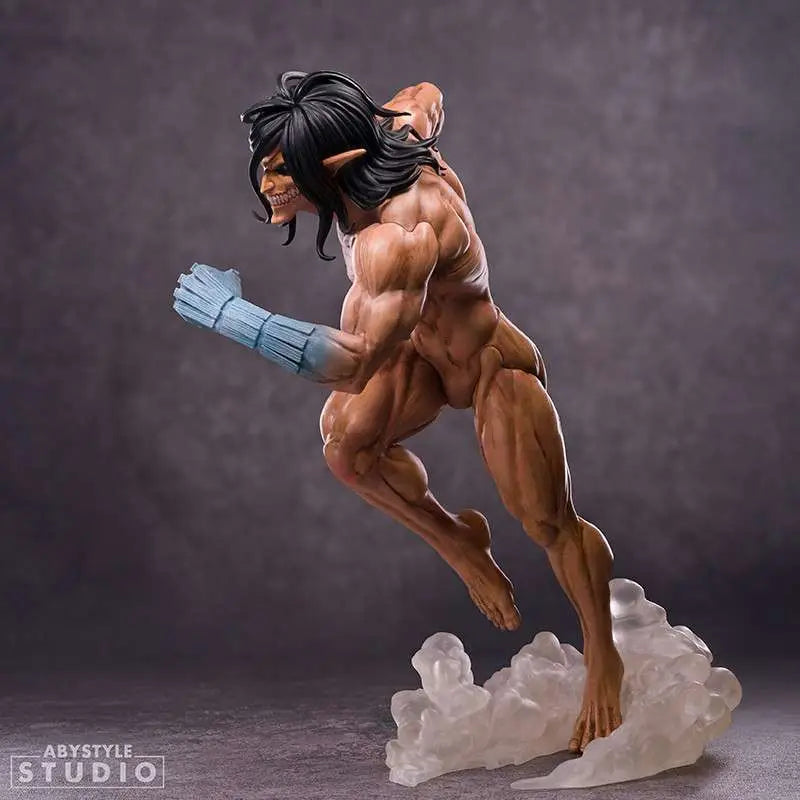 ATTACK ON TITAN EREN TITAN FORM 1/10 SUPER FIGURE COLLECTION STATUE Abystyle Studio