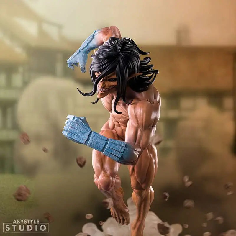 ATTACK ON TITAN EREN TITAN FORM 1/10 SUPER FIGURE COLLECTION STATUE Abystyle Studio