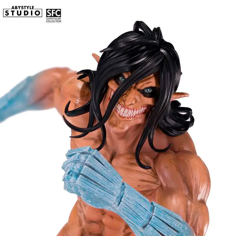 ATTACK ON TITAN EREN TITAN FORM 1/10 SUPER FIGURE COLLECTION STATUE Abystyle Studio