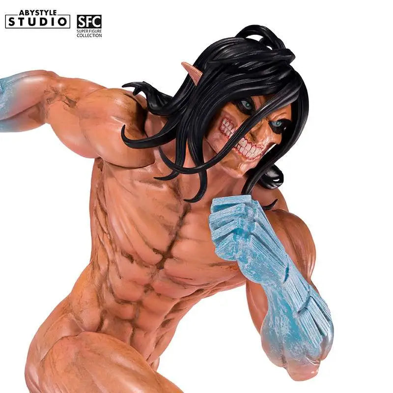 ATTACK ON TITAN EREN TITAN FORM 1/10 SUPER FIGURE COLLECTION STATUE Abystyle Studio