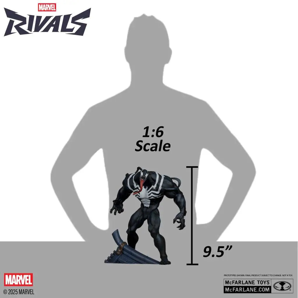 MARVEL RIVALS COLLECTION 1:6 W1 VENOM McFARLANE TOYS 25