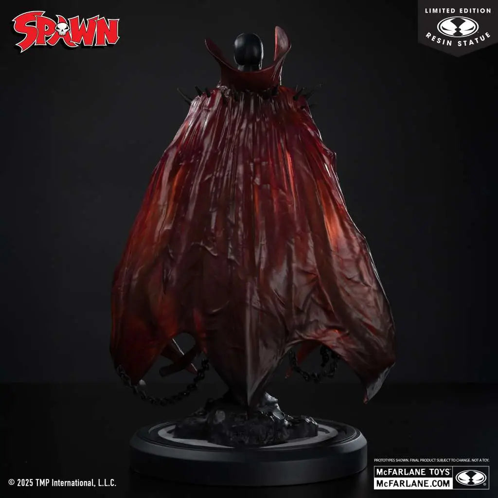 SPAWN BLACK WHITE & RED ALL OVER SPAWN BY PUPETEER LEE RESIN STATUE McFARLANE TOYS 25