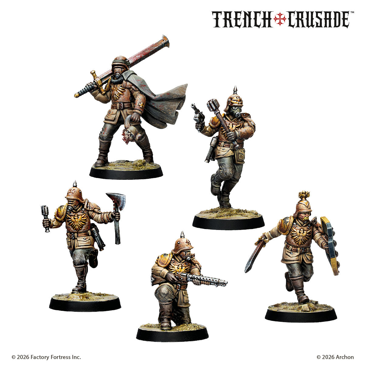 TRENCH CRUSADE PRUSSIAN STOSSTRUPPEN ARCHON GAMES