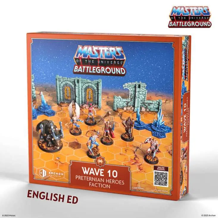 MOTU WAVE 10 PRETERNIAN HEROES FACTION ENGLISH ARCHON GAMES