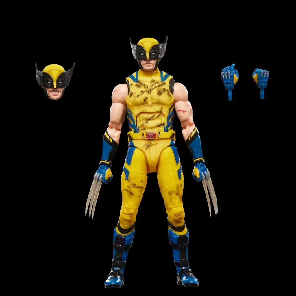 MARVEL LEGENDS DEADPOOL AND WOLVERINE WOLVERINE SLEEVELESS ACTION FIGURE HASBRO