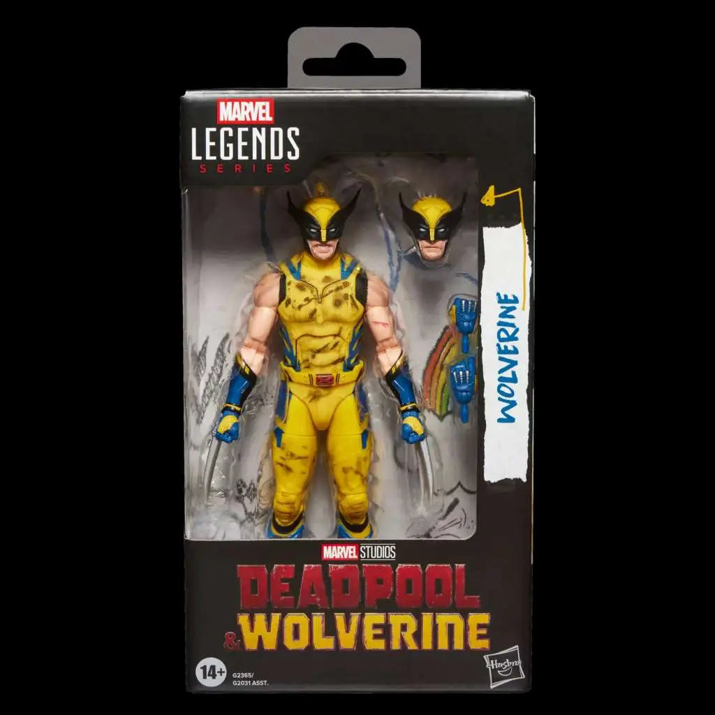 MARVEL LEGENDS DEADPOOL AND WOLVERINE WOLVERINE SLEEVELESS ACTION FIGURE HASBRO