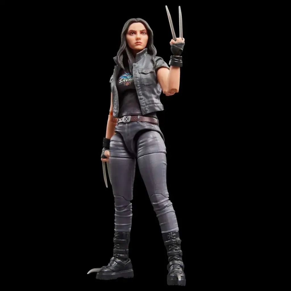 MARVEL LEGENDS DEADPOOL AND WOLVERINE X-23 ACTION FIGURE HASBRO