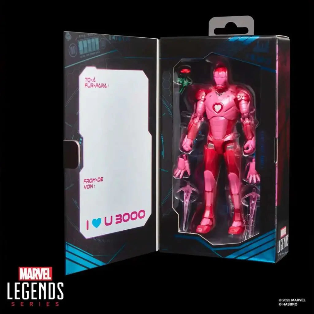 MARVEL LEGENDS IRON MAN I LOVE YOU 3000 ACTION FIGURE HASBRO