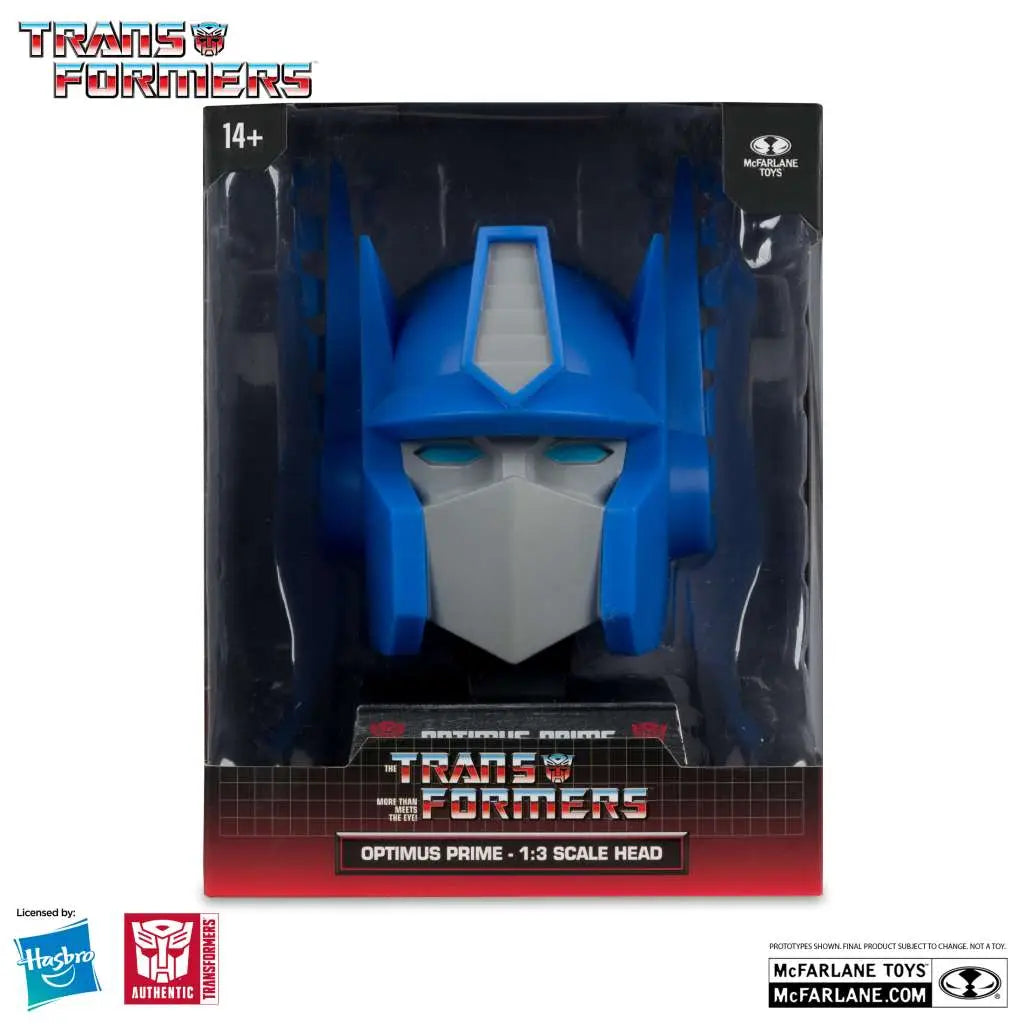 TRANSFORMERS 1:3 HEAD REPLICA OPTIMUS McFARLANE TOYS 25