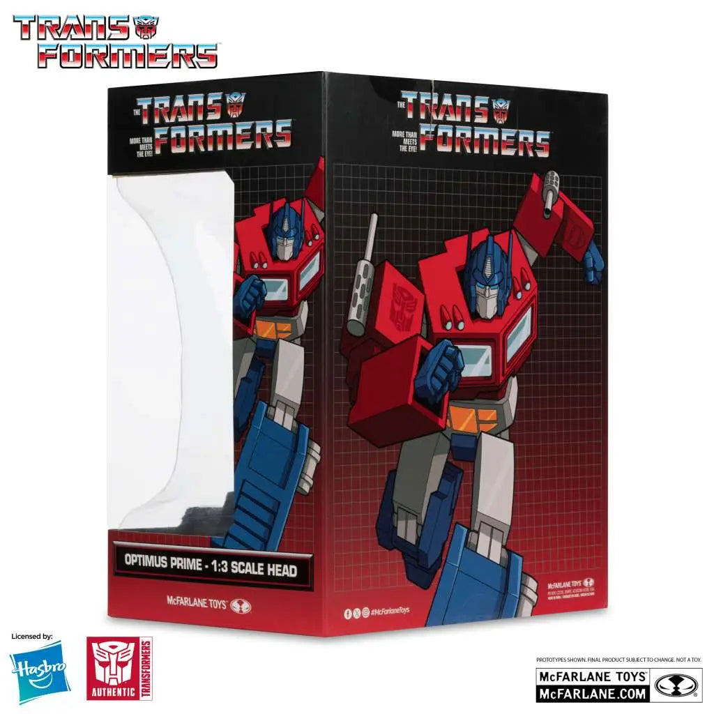 TRANSFORMERS 1:3 HEAD REPLICA OPTIMUS McFARLANE TOYS 25