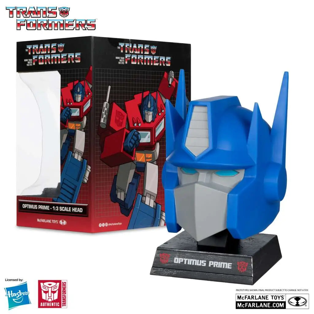 TRANSFORMERS 1:3 HEAD REPLICA OPTIMUS McFARLANE TOYS 25