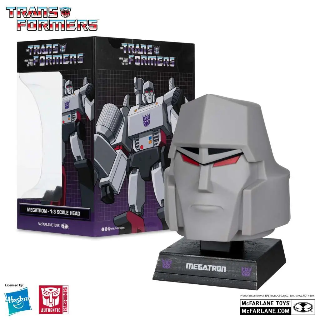 TRANSFORMERS 1:3 HEAD REPLICA MEGATRON McFARLANE TOYS 25