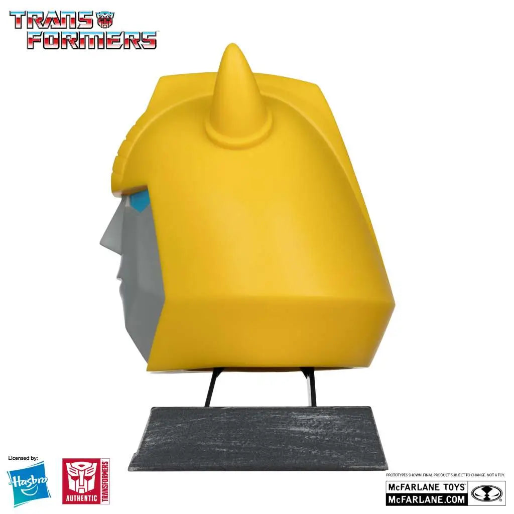 TRANSFORMERS 1:3 HEAD REPLICA BUMBLEBEE McFARLANE TOYS 25