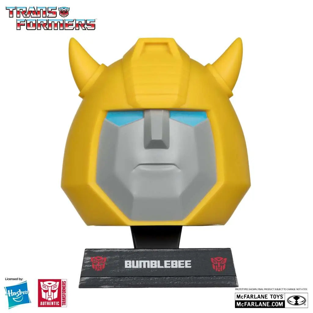 TRANSFORMERS 1:3 HEAD REPLICA BUMBLEBEE McFARLANE TOYS 25