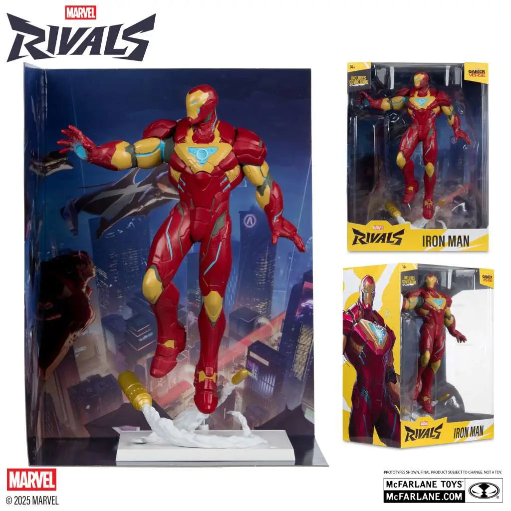 MARVEL RIVALS COLLECTION 1:6 W2 IRON MAN McFARLANE TOYS 25