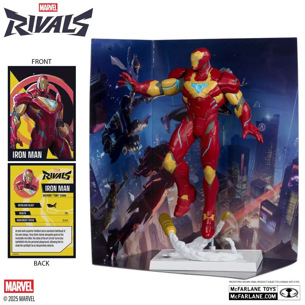 MARVEL RIVALS COLLECTION 1:6 W2 IRON MAN McFARLANE TOYS 25