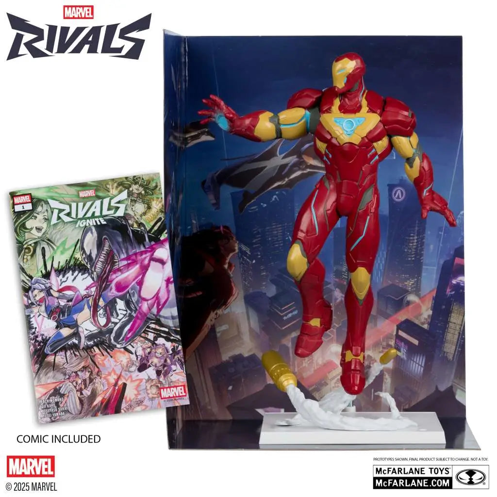 MARVEL RIVALS COLLECTION 1:6 W2 IRON MAN McFARLANE TOYS 25