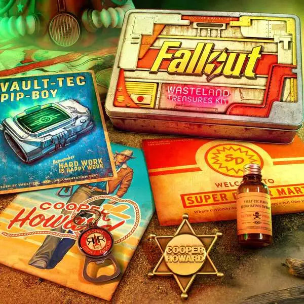 FALLOUT WASTELAND TREASURES KIT DOCTOR COLLECTOR