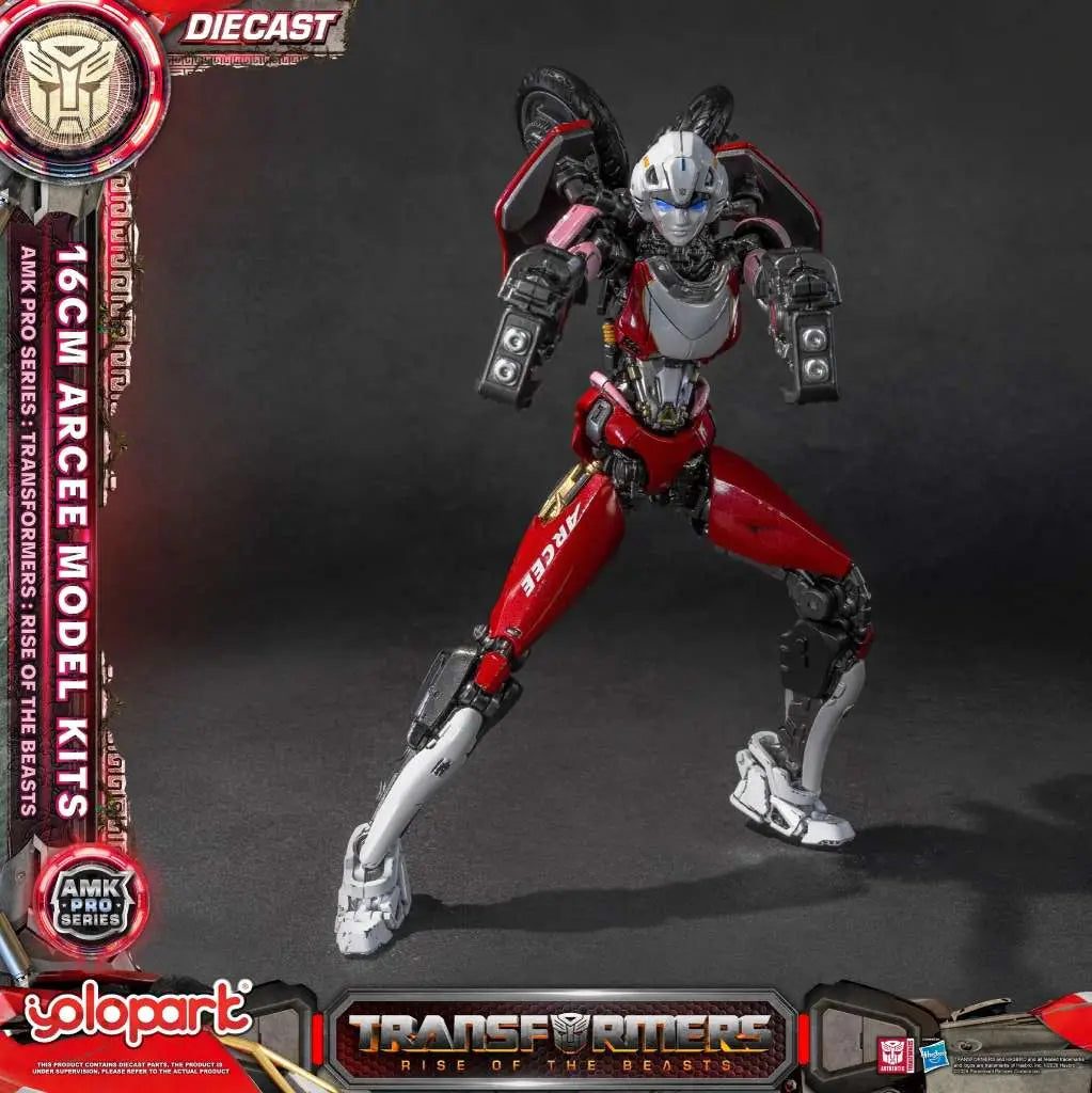 TRANSFORMERS RISE OF THE BEASTS AMK PRO ARCEE MODEL KIT YOLOPARK