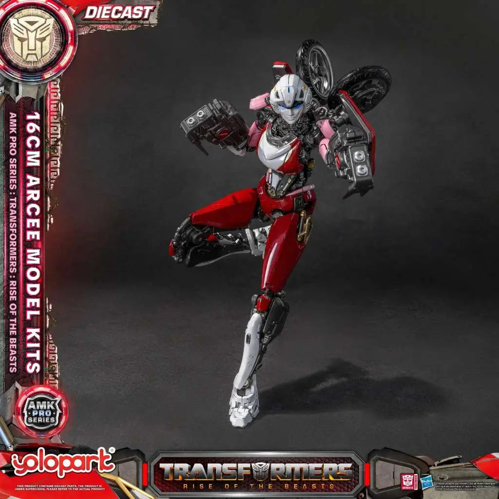 TRANSFORMERS RISE OF THE BEASTS AMK PRO ARCEE MODEL KIT YOLOPARK