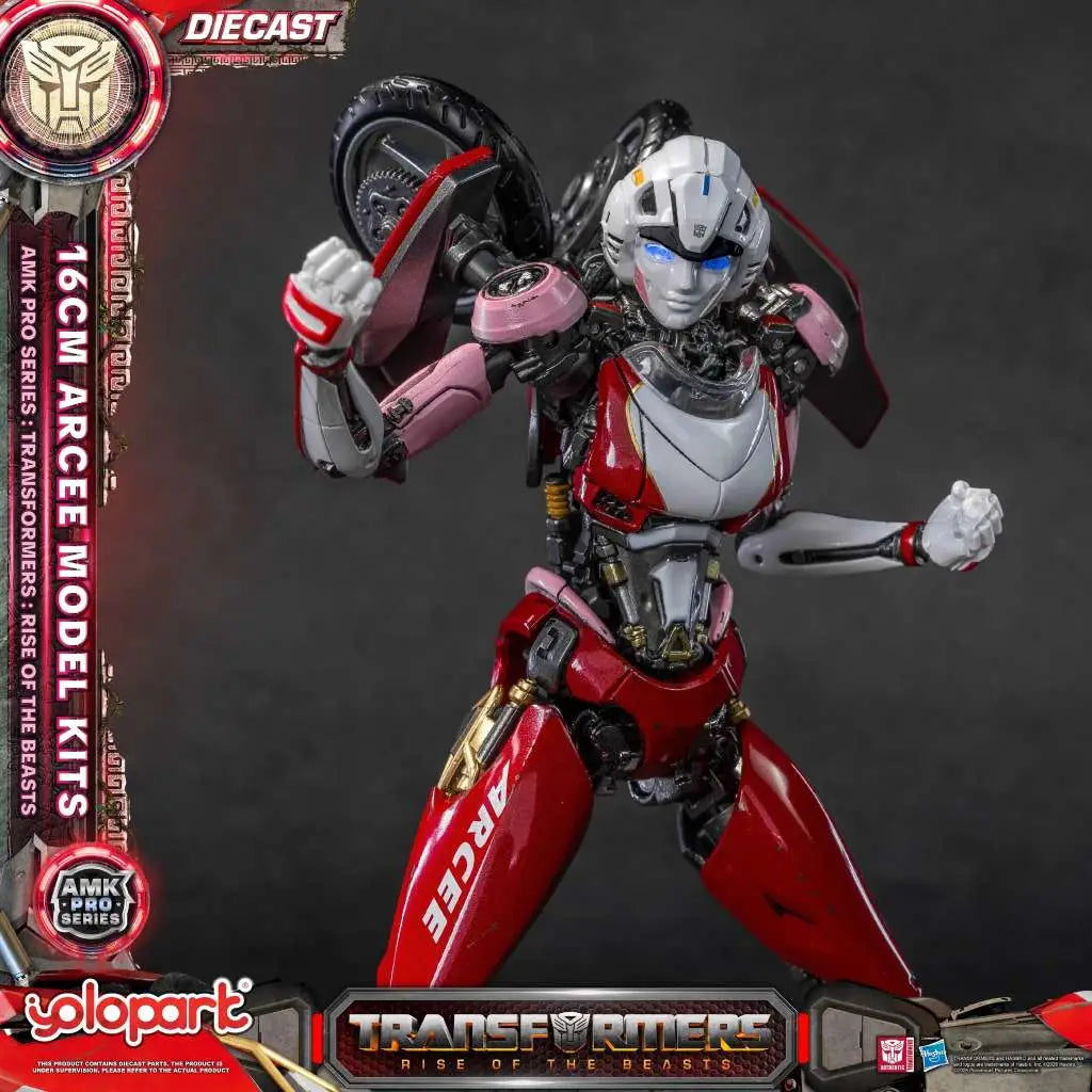 TRANSFORMERS RISE OF THE BEASTS AMK PRO ARCEE MODEL KIT YOLOPARK