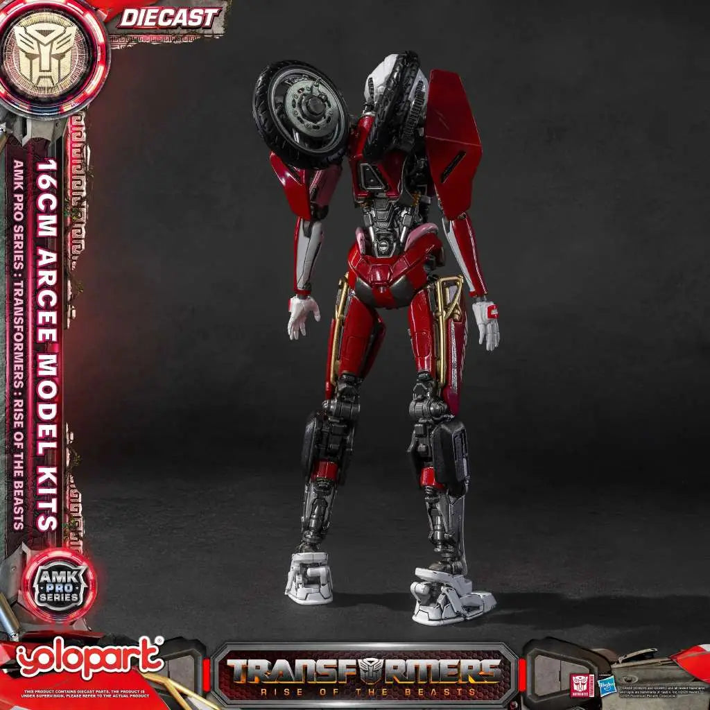 TRANSFORMERS RISE OF THE BEASTS AMK PRO ARCEE MODEL KIT YOLOPARK