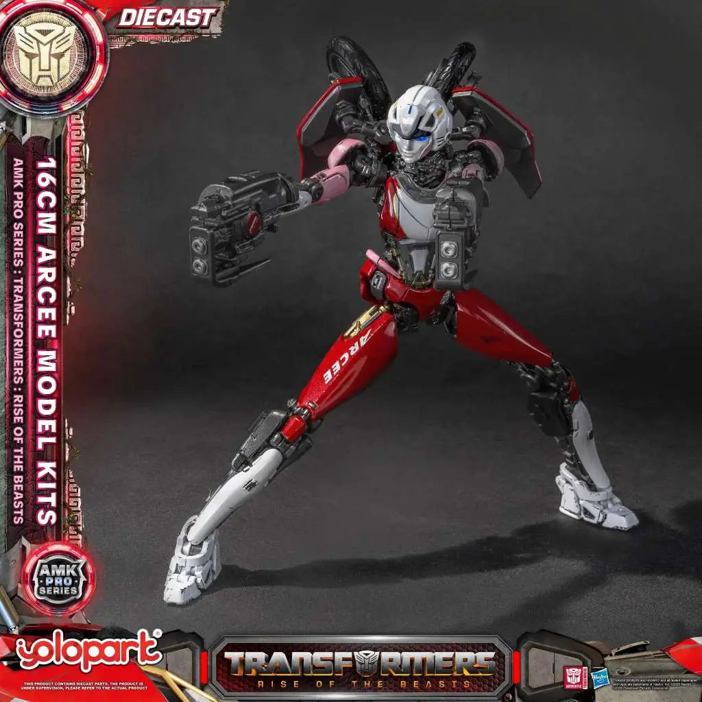 TRANSFORMERS RISE OF THE BEASTS AMK PRO ARCEE MODEL KIT YOLOPARK