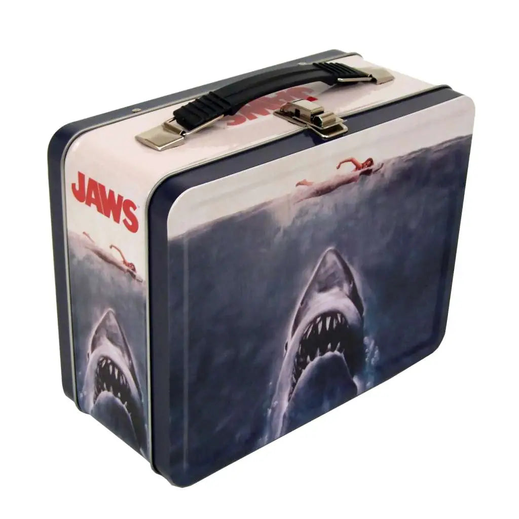 JAWS BEACH CLOSED TIN TOTE FACTORY ENT