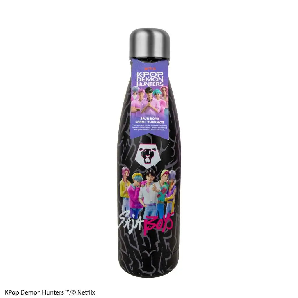 KPOP DEMON HUNTER SAJA BOYS WATER BOTTLE CINEREPLICAS