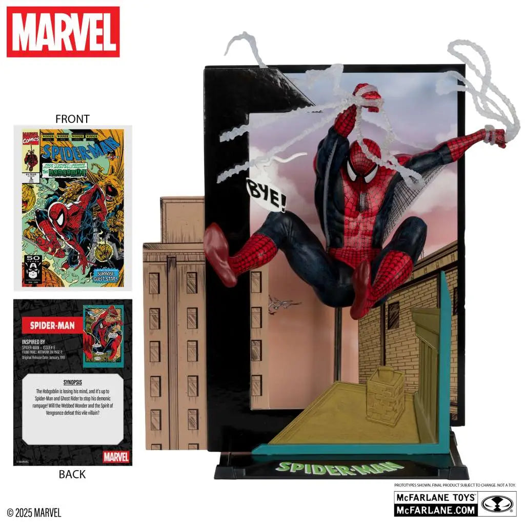 MARVEL COLLECTION 1:10 WV6 Spider-Man (Spider-Man #6) FIGURE McFARLANE TOYS 25