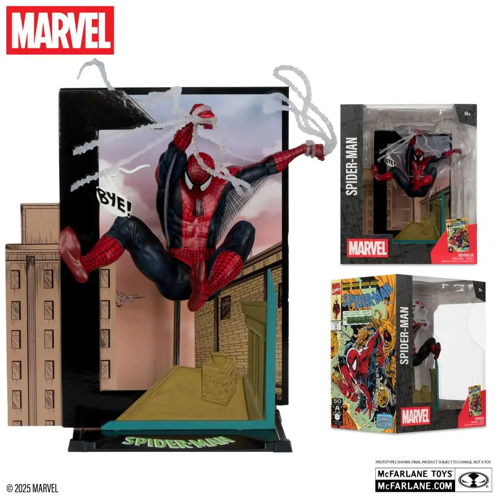 MARVEL COLLECTION 1:10 WV6 Spider-Man (Spider-Man #6) FIGURE McFARLANE TOYS 25