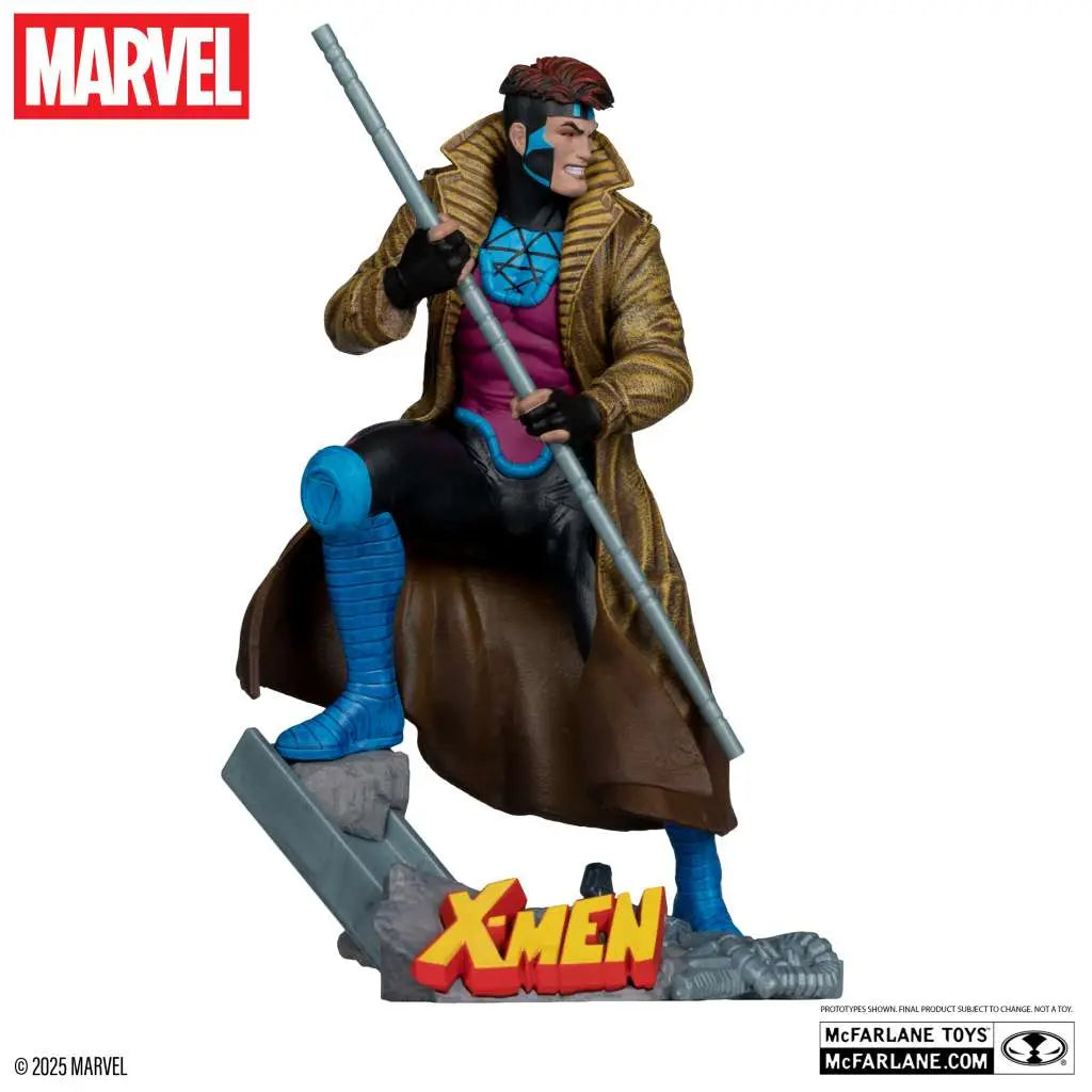 MARVEL COLLECTION 1:10 WV6 GAMBIT (X-Men #1) FIGURE McFARLANE TOYS 25