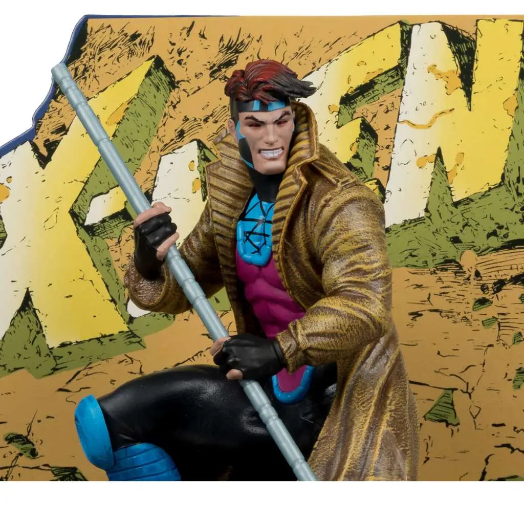 MARVEL COLLECTION 1:10 WV6 GAMBIT (X-Men #1) FIGURE McFARLANE TOYS 25