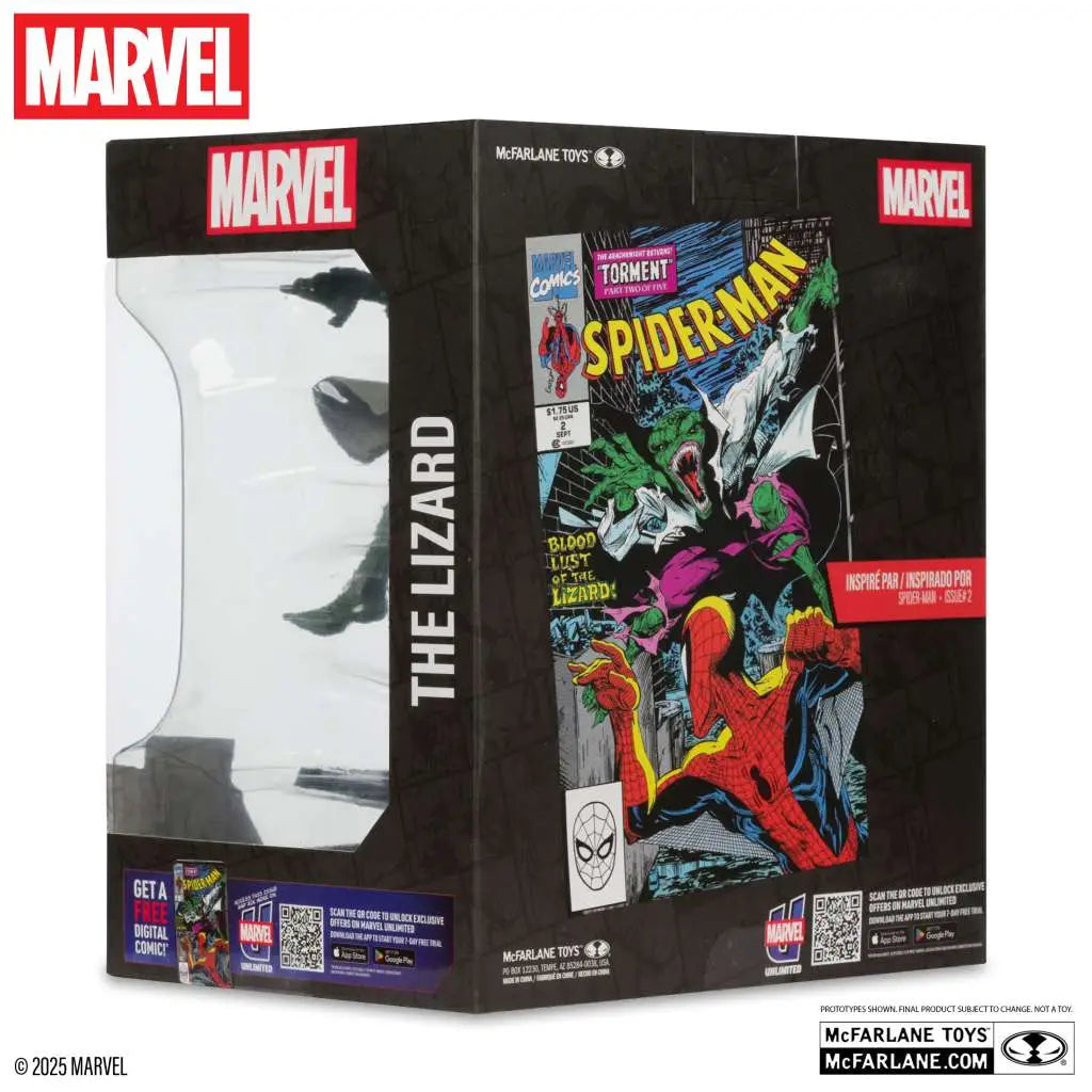 MARVEL COLLECTION 1:10 WV6 THE LIZARD (Spider-Man #2) FIGURE McFARLANE TOYS 25