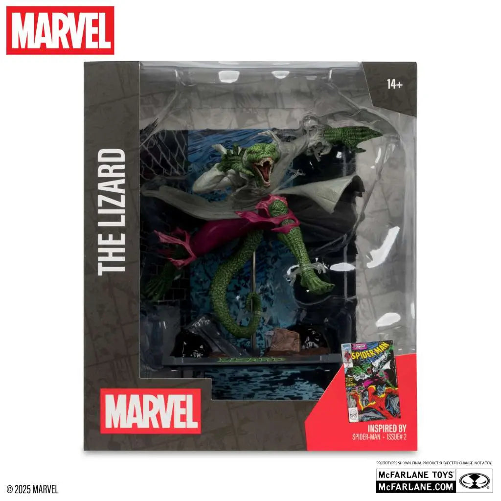 MARVEL COLLECTION 1:10 WV6 THE LIZARD (Spider-Man #2) FIGURE McFARLANE TOYS 25