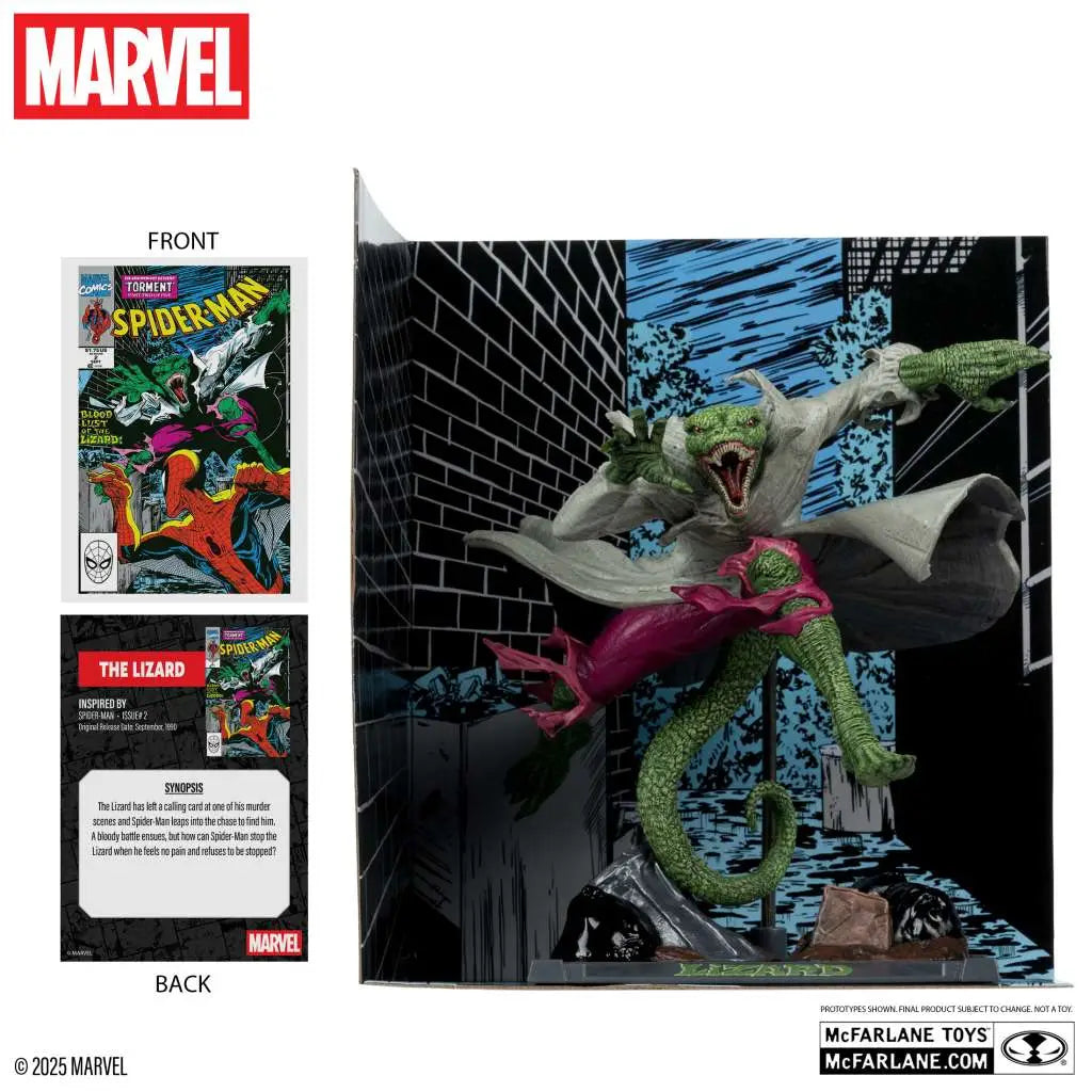 MARVEL COLLECTION 1:10 WV6 THE LIZARD (Spider-Man #2) FIGURE McFARLANE TOYS 25