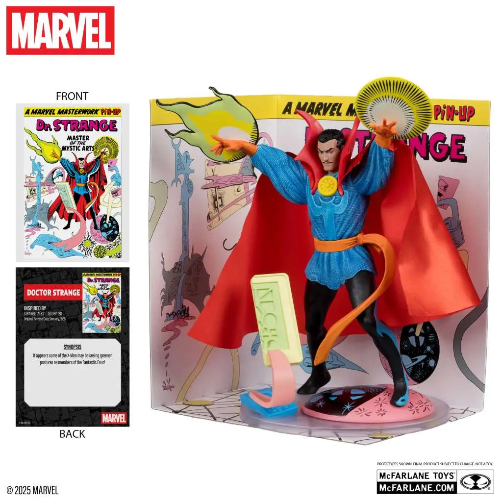 MARVEL COLLECTION 1:10 WV6 DR. STRANGE (STRANGE TALES #128) FIGURE McFARLANE TOYS 25