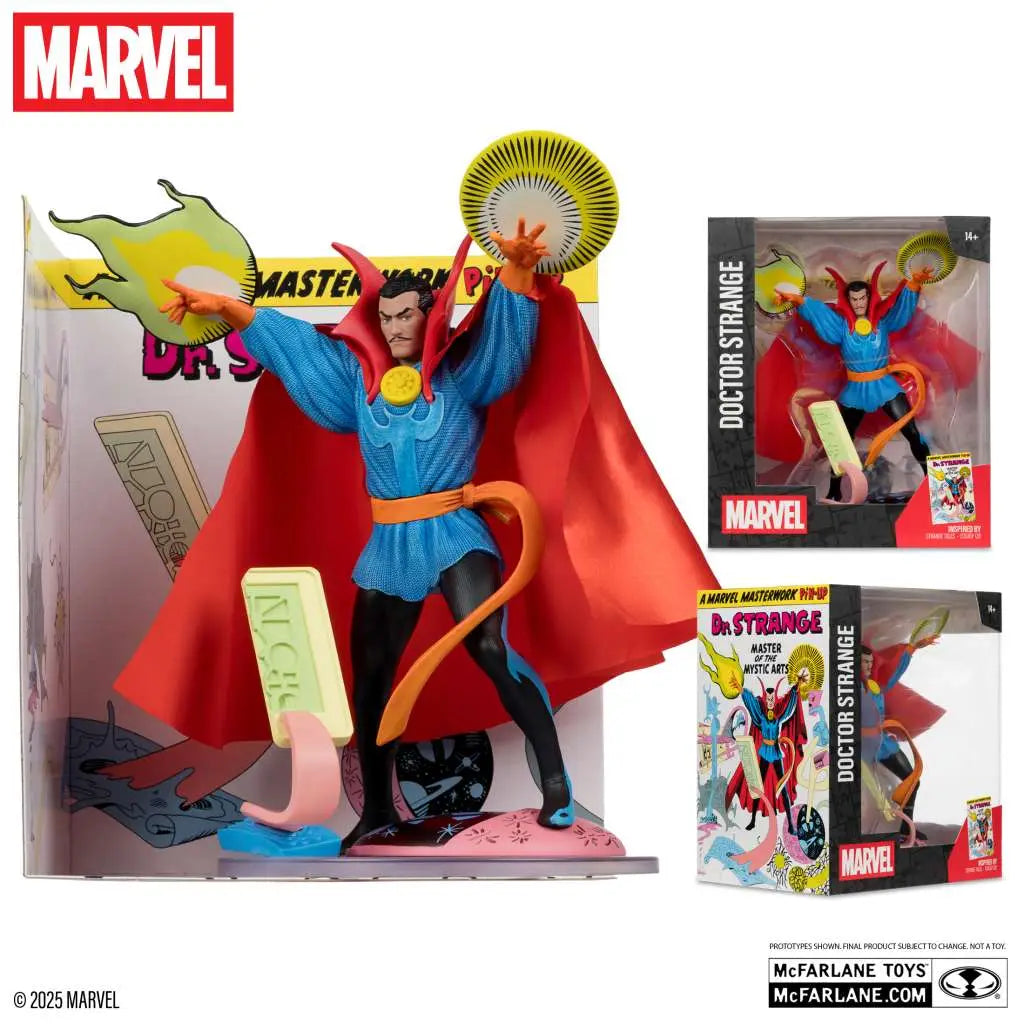 MARVEL COLLECTION 1:10 WV6 DR. STRANGE (STRANGE TALES #128) FIGURE McFARLANE TOYS 25