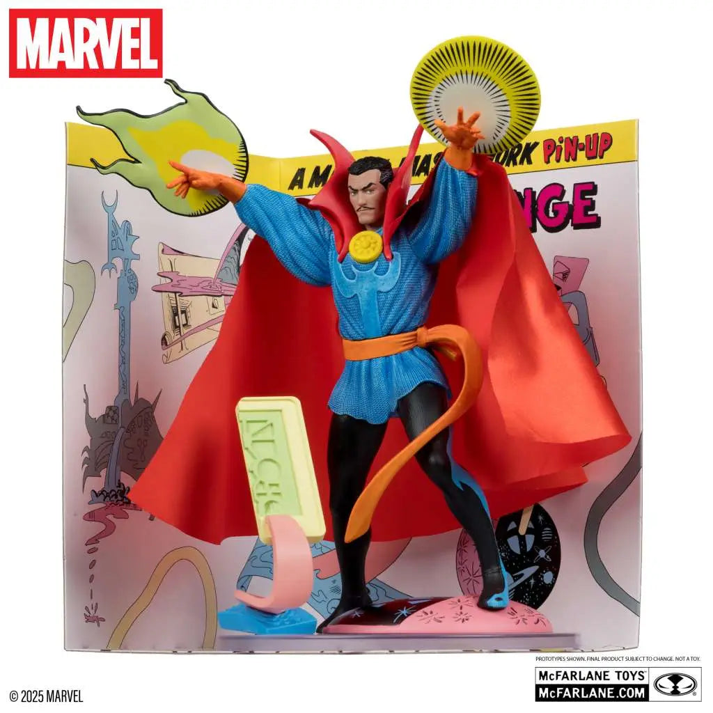 MARVEL COLLECTION 1:10 WV6 DR. STRANGE (STRANGE TALES #128) FIGURE McFARLANE TOYS 25