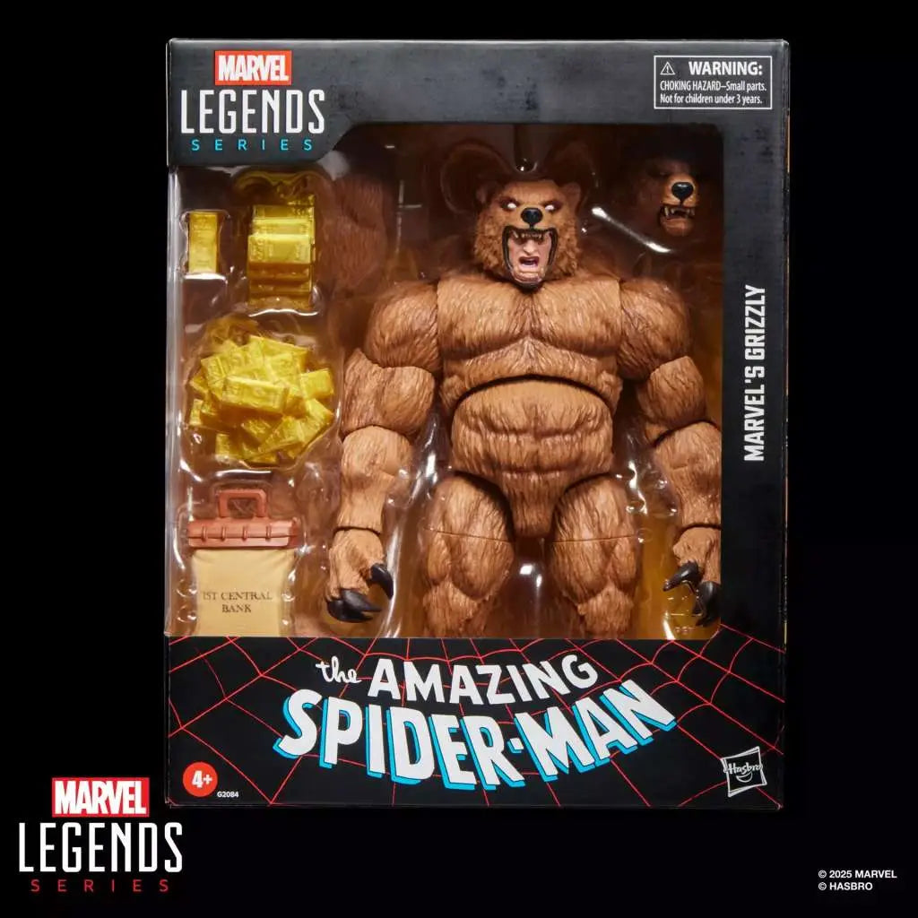 MARVEL LEGENDS Spider-Man GRIZZLY ACTION FIGURE HASBRO