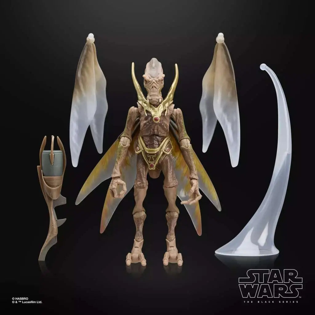 STAR WARS BLACK SERIES ATTACK OF THE CLONES GEONOSIAN WARRIOR ACTION FIGURE HASBRO