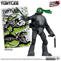 TEENAGE MUTANT NINJA TURTLES 5inch MICHELANGELO FIGURE WITH COMIC (B,W&G VARIANT) McFARLANE TOYS 25
