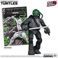 TEENAGE MUTANT NINJA TURTLES 5inch LEONARDO FIGURE WITH COMIC (B,W&G VARIANT) McFARLANE TOYS 25