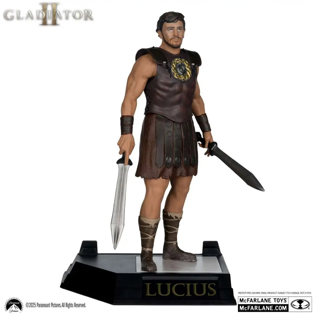MOVIE MANIACS LUCIUS GLADIATOR 2 6" POSED FIGURE McFARLANE TOYS 25